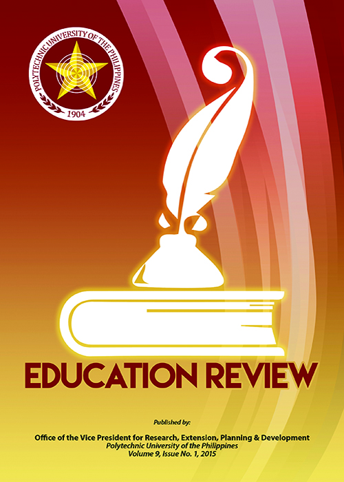 Education Review 2015 Volume 9 Issue 1